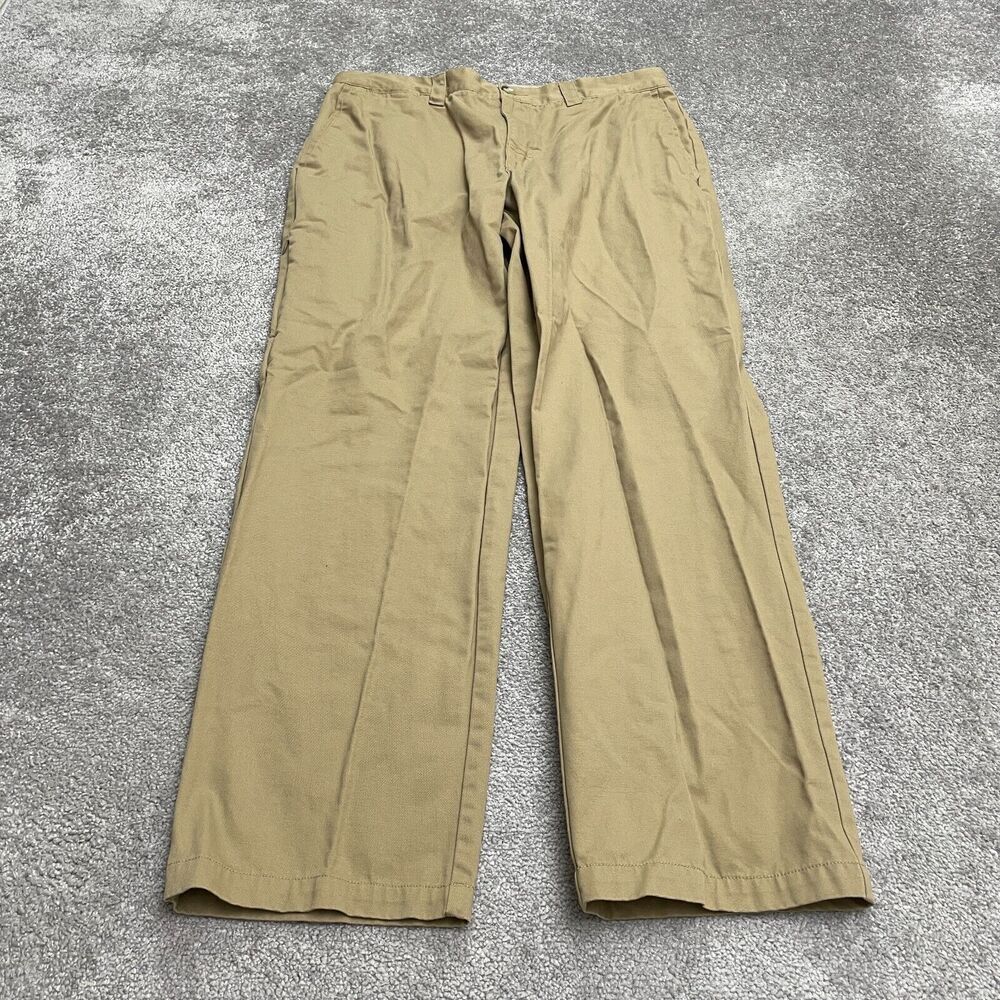 Columbia Iron Mountain Pants Mens 36x32 Brown Straight Leg 100% Cotton Outdoor